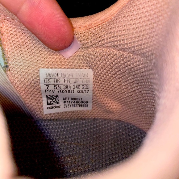 Pink Adidas Tubular - Picture 4 of 4